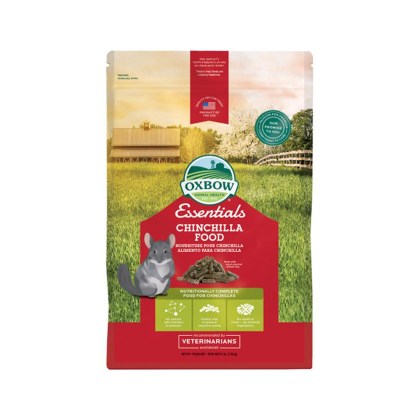 Oxbow chinchilla pellets  1.4kg and 4.5kg